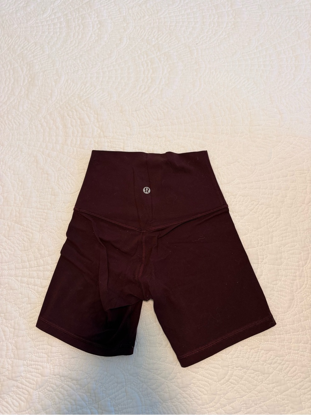 lululemon athletica High-Rise Sculpt Bike Shorts — Burgundy